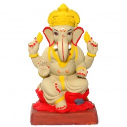 Lored Ganesha Idol (Eco Friendly) 14"